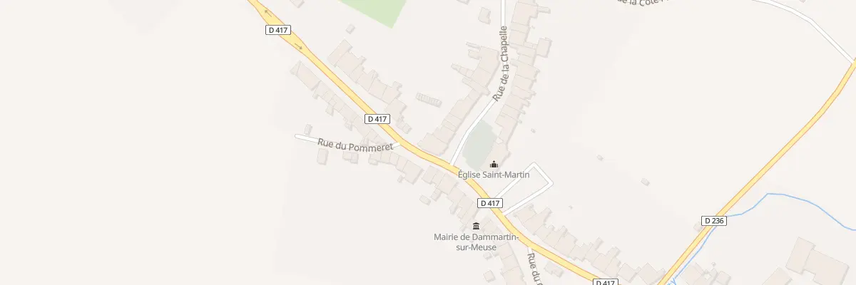 Plan du 1 Rue de la Chapelle à Dammartin-sur-Meuse
