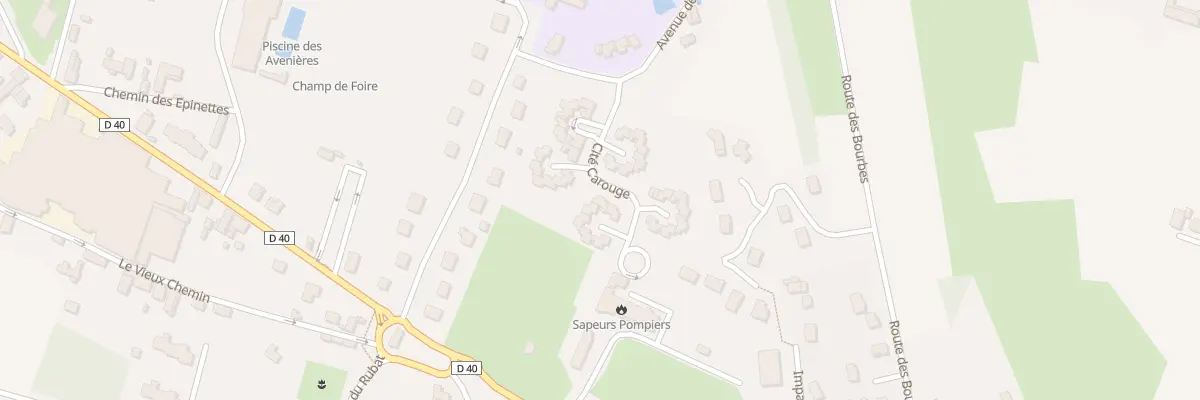 Plan du 26 Cite Carouge aux Avenières Veyrins-Thuellin