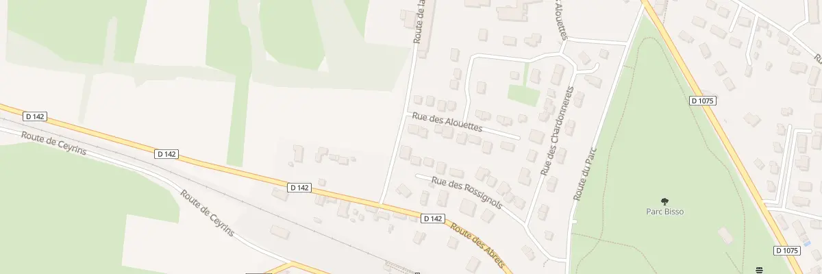 Plan du 31 Rue des Alouettes aux Abrets en Dauphiné