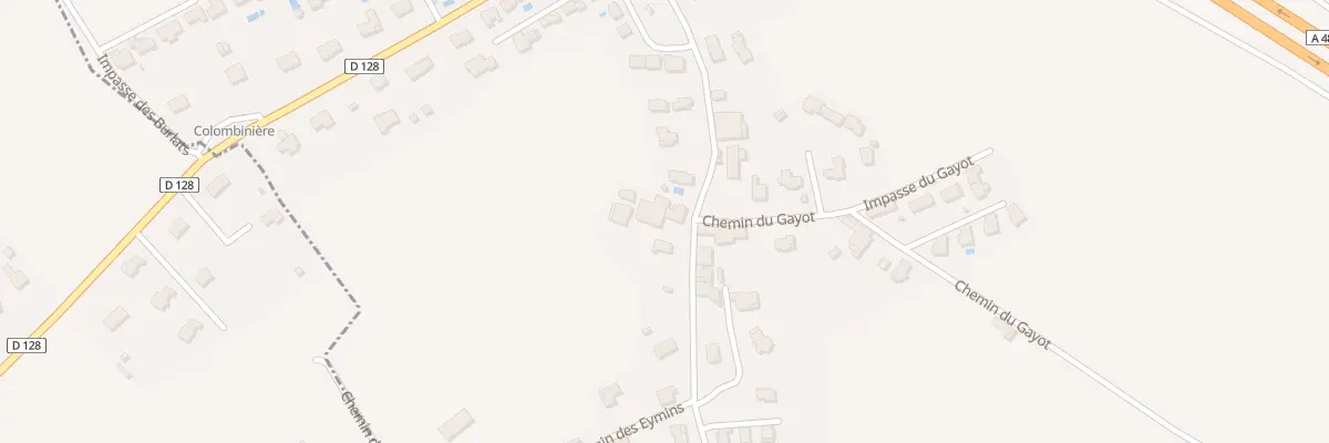 Plan du 266 Che des Eymins à Saint-Jean-de-Moirans