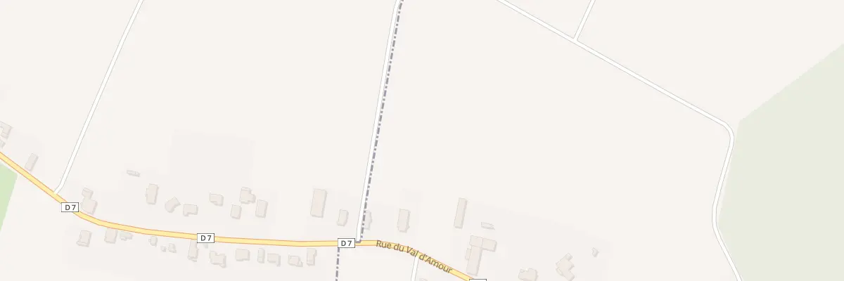 Plan du 3 Rue du Val d’Amour à Augerans