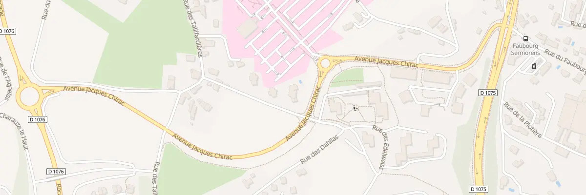Plan du 20 Rue des Edelweiss à Voiron