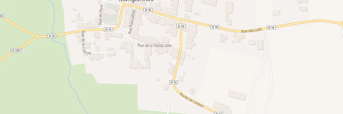 Plan du 12 Rue de la Vieille Ville à Billy-sous-Mangiennes