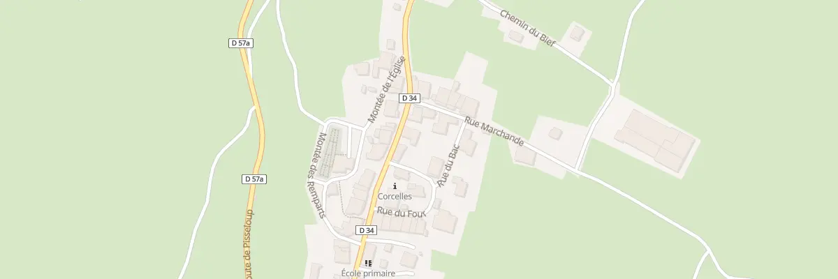 Plan du 350 Rue Principale à Champdor-Corcelles