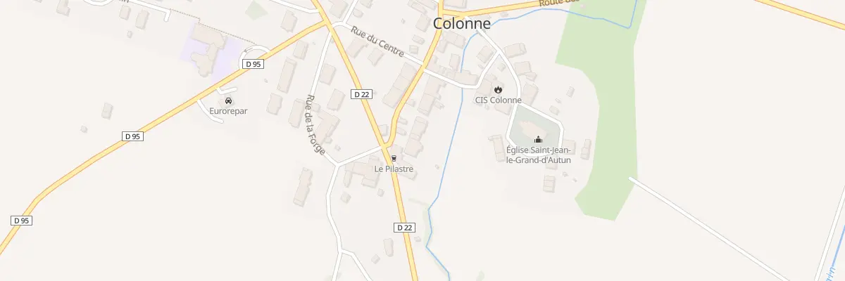 Plan du 2 Rue du Château à Colonne