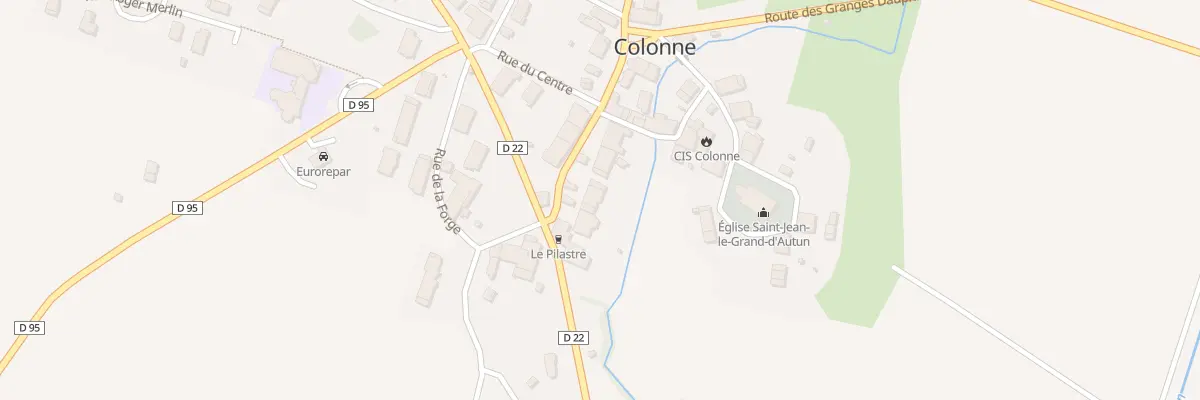 Plan du 4 Rue du Château à Colonne