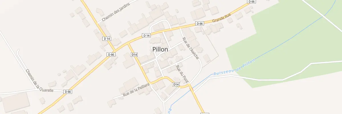 Plan du 8 Rue Fouettee à Pillon