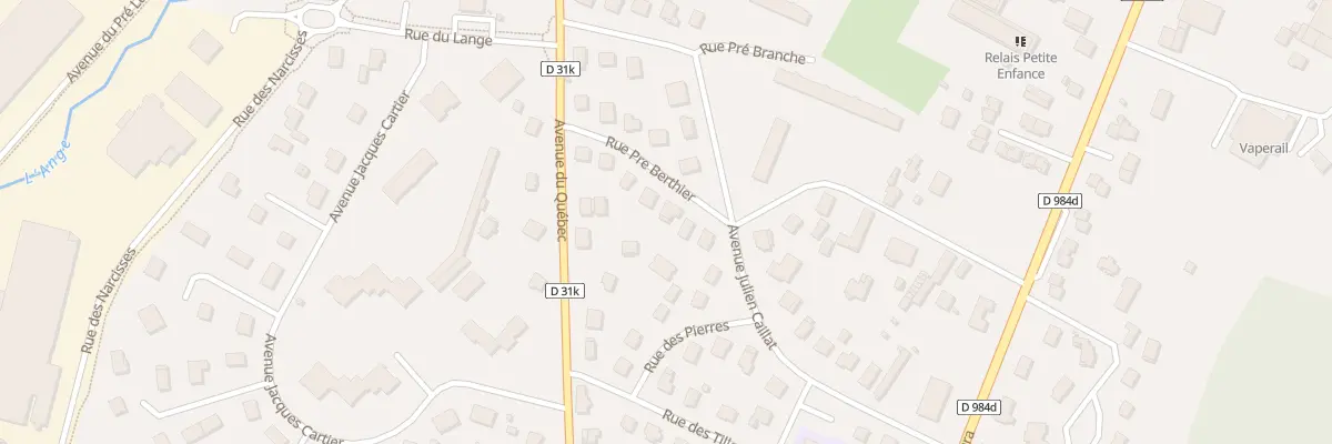 Plan du 8 Rue Pré Berthier à Montréal-la-Cluse