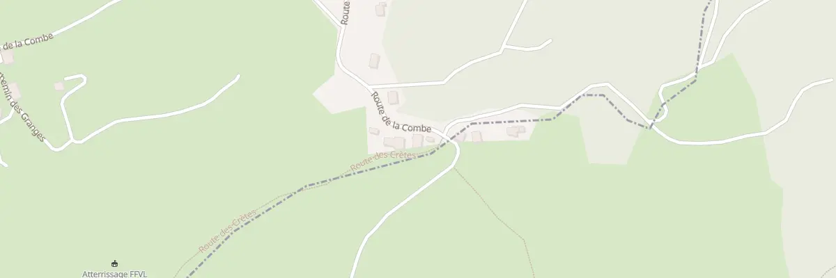 Plan des Combes à Montaud