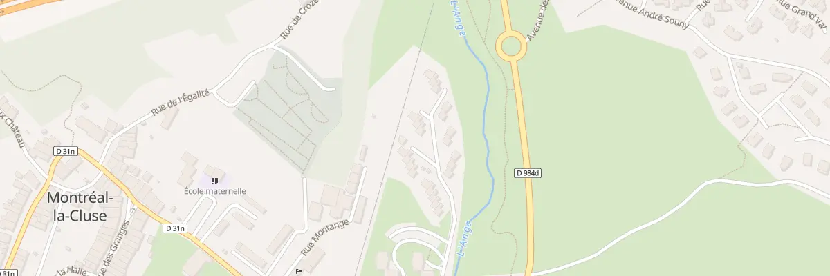 Plan du 35 Rue Joseph-Bernard Delilia à Montréal-la-Cluse