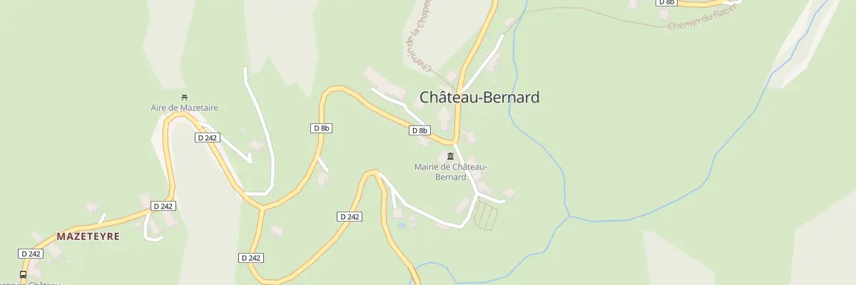 Plan du 35 Hameau de la Chapelle à Château-Bernard