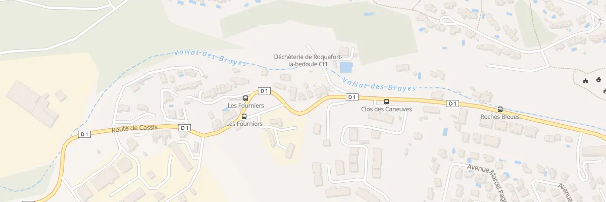 Plan du 5105 Vc Cd1 à Roquefort-la-Bédoule