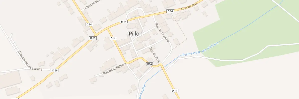 Plan du 4 Rue du Puits Cavon à Pillon