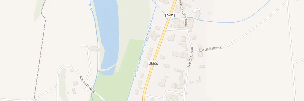 Plan du 5 Rue de Dole à Champvans