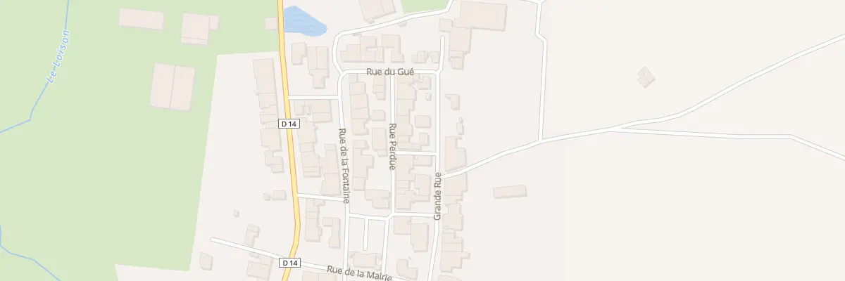 Plan du 15 Gr Grande Rue à Billy-sous-Mangiennes