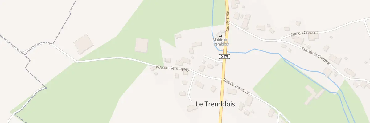 Plan du 4 Rue de Germigney au Tremblois