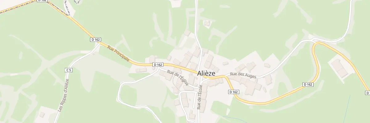 Plan du 112 Rue Principale à Alièze