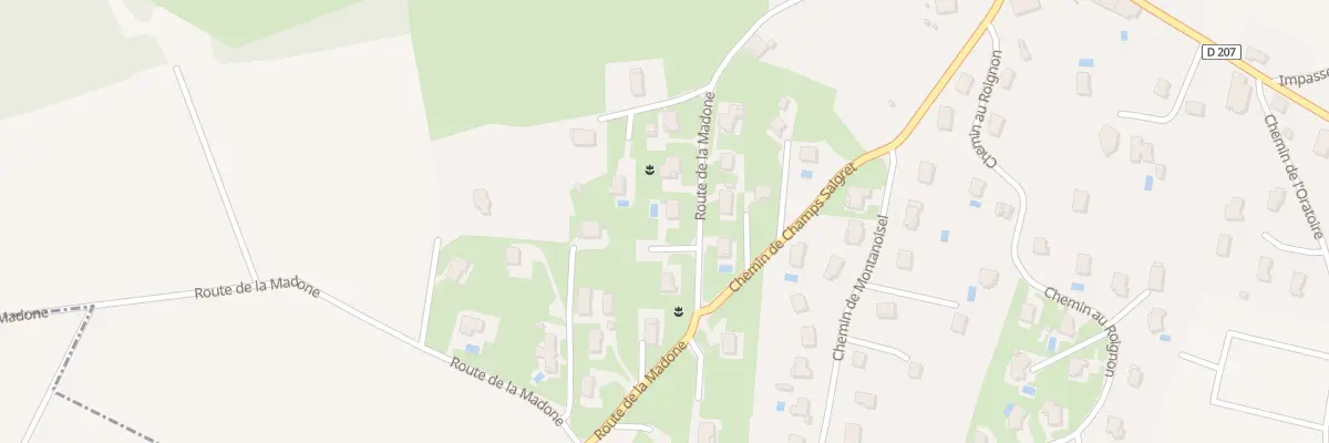 Plan du 440 Rte de la Madone à Montain