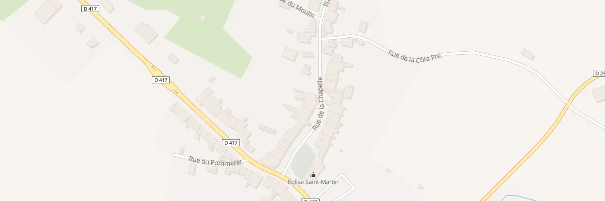 Plan du 17 Rue de la Chapelle à Dammartin-sur-Meuse