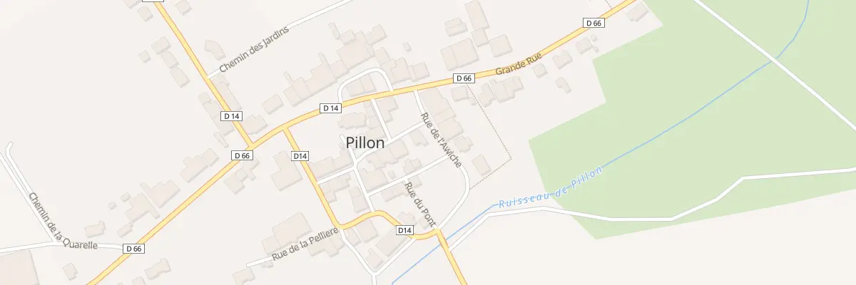 Plan du 12 Rue Fouettee à Pillon