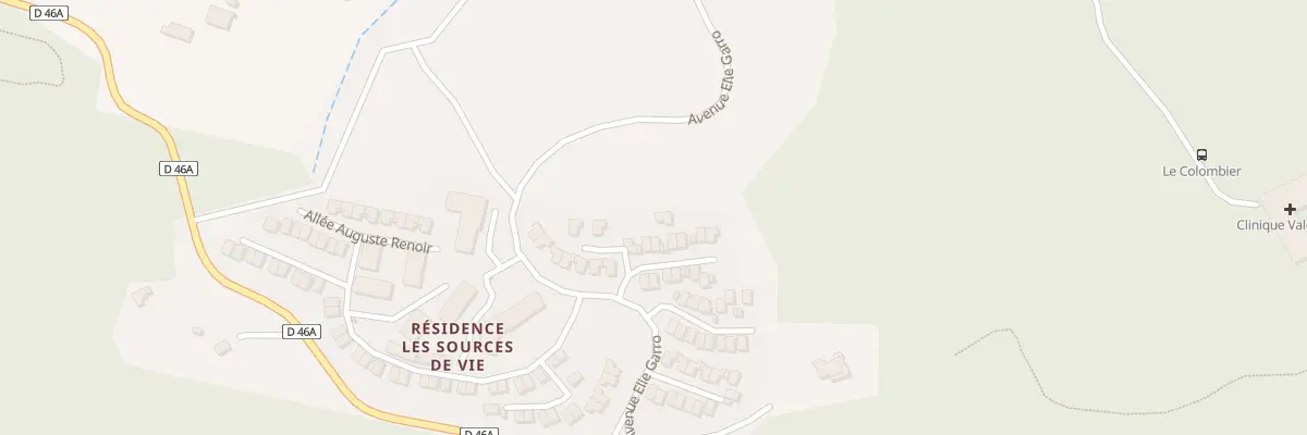 Plan du 5055F Le Vert Clos à Peypin
