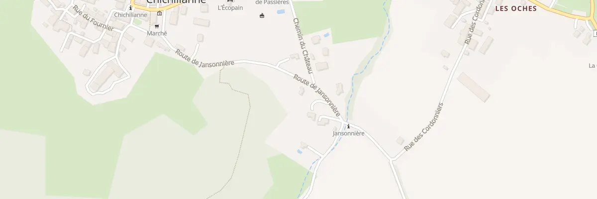 Plan du 230 Rte de Jansonnière à Chichilianne