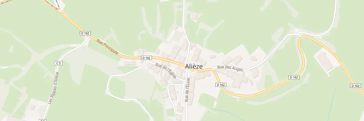 Plan du 7 Rue du Château d’Eau à Alièze