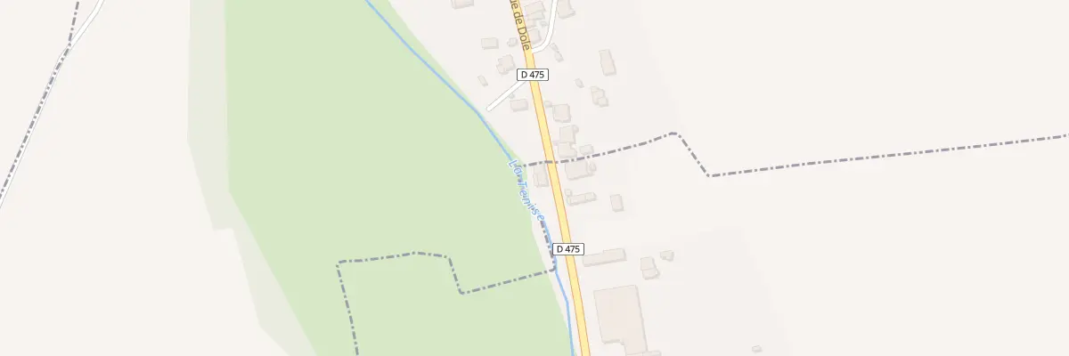 Plan du 2 Rue de Dole à Champvans