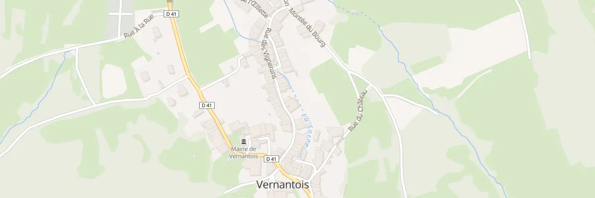 Plan du 16 Rue des Vignerons à Vernantois