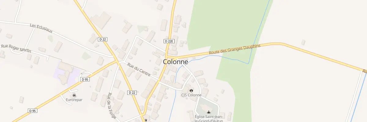 Plan du 5 Pl du Monument aux Morts à Colonne