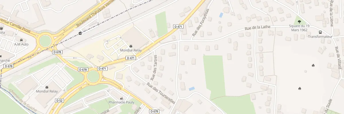 Plan du 31 Rue de Jean Qui Vient à Perrigny