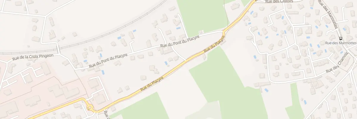 Plan du 68 Rue du Placyre à Voiron