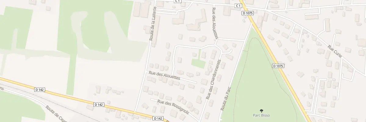Plan du 9 Rue des Alouettes aux Abrets en Dauphiné