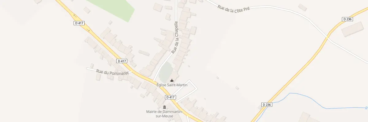 Plan du 4 Rue de la Chapelle à Dammartin-sur-Meuse