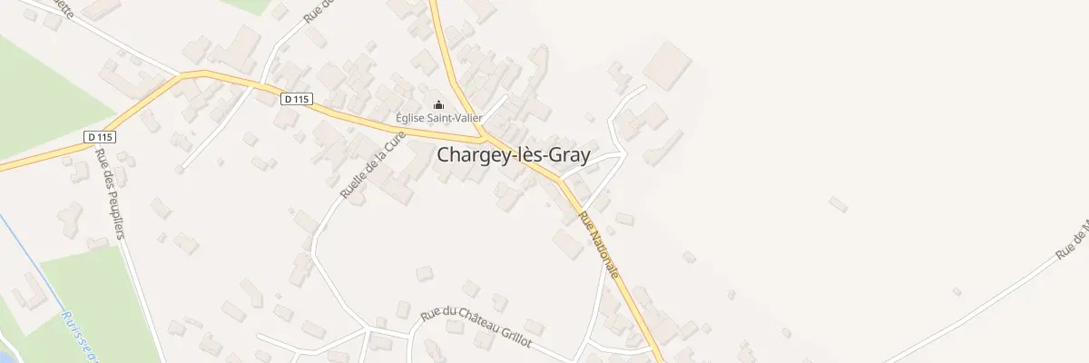 Plan du 49 Rue Nationale à Chargey-lès-Gray