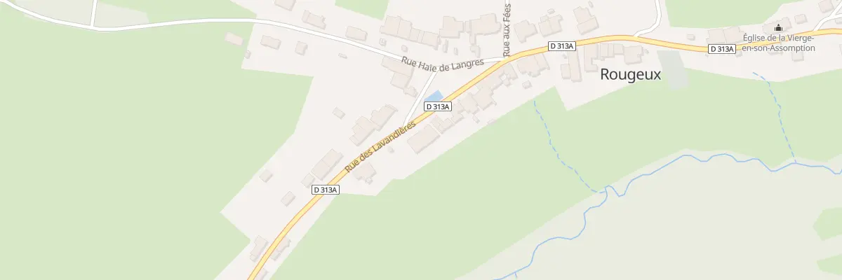 Plan du 14 Rue des Lavandieres à Rougeux