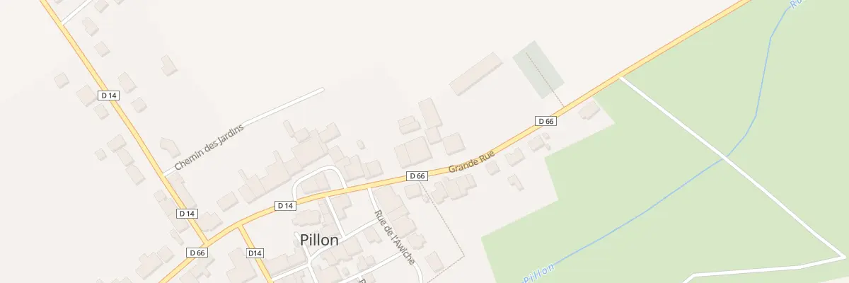 Plan du 37 Gr Grande Rue à Pillon