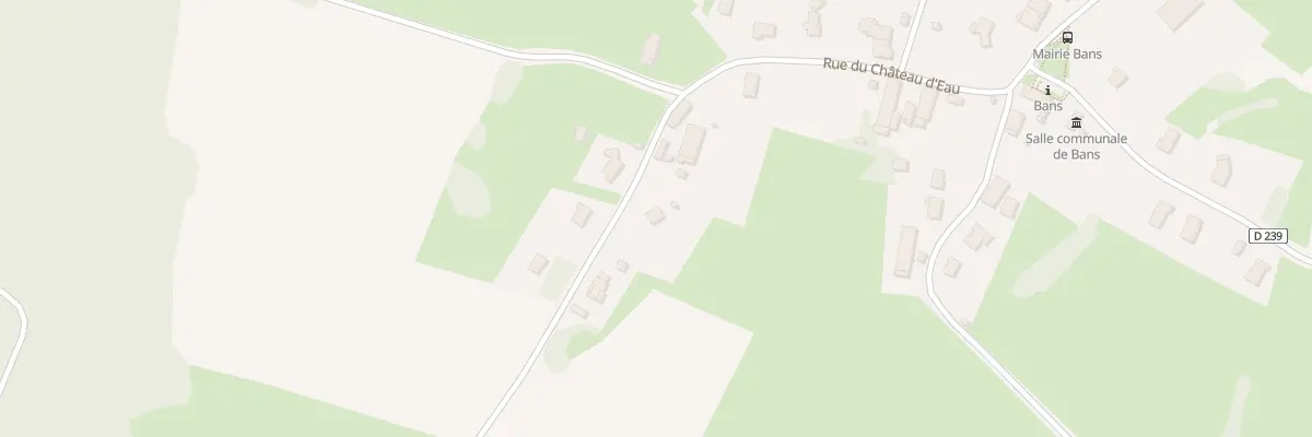 Plan du 17 Rue du Chateau d’Eau à Bans