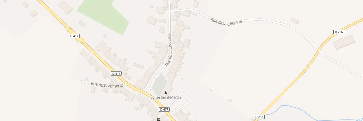 Plan du 10 Rue de la Chapelle à Dammartin-sur-Meuse