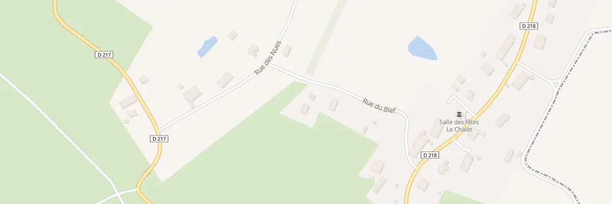 Plan du 2 Rue du Bief à Villers-les-Bois