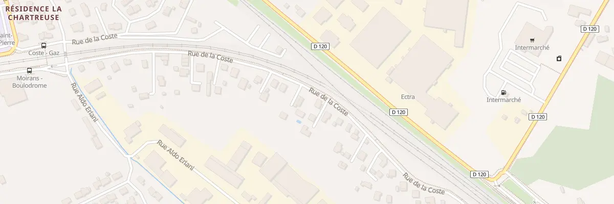 Plan du 46 Rue de la Coste à Moirans