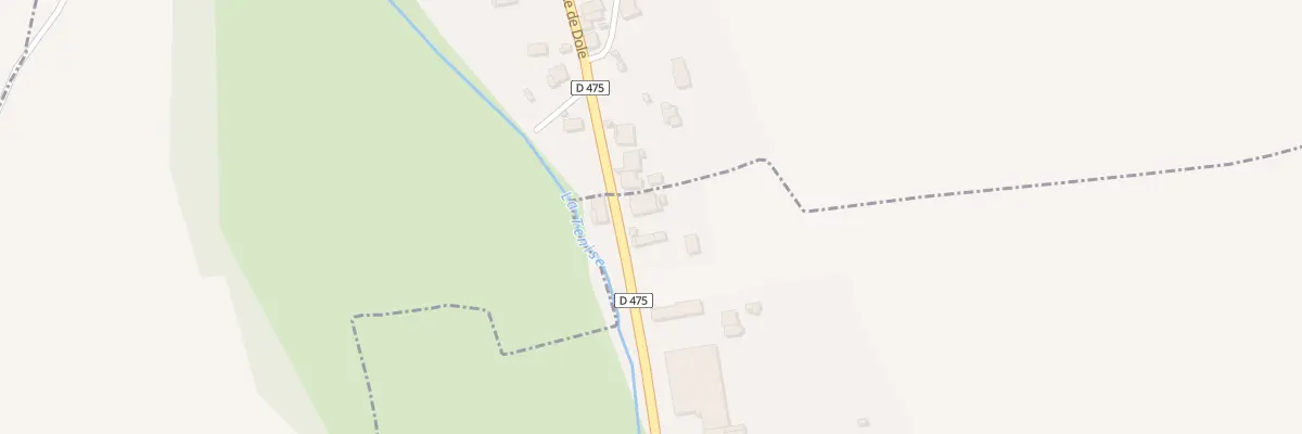 Plan du 1 Rue de Dole au Tremblois