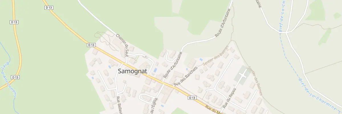 Plan du 5B Rte d’Arfontaine à Samognat