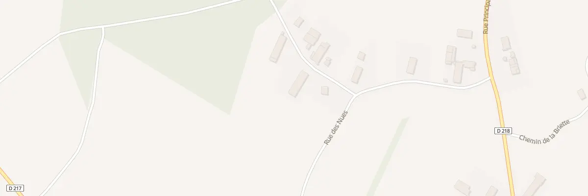 Plan du 6 Rue des Aubépins à Villers-les-Bois