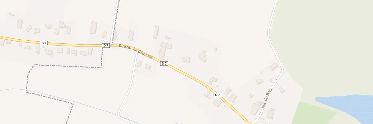 Plan du 5B Rue du Val d’Amour à Augerans