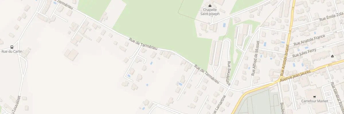 Plan du 35 Rue Termerieu à Voiron