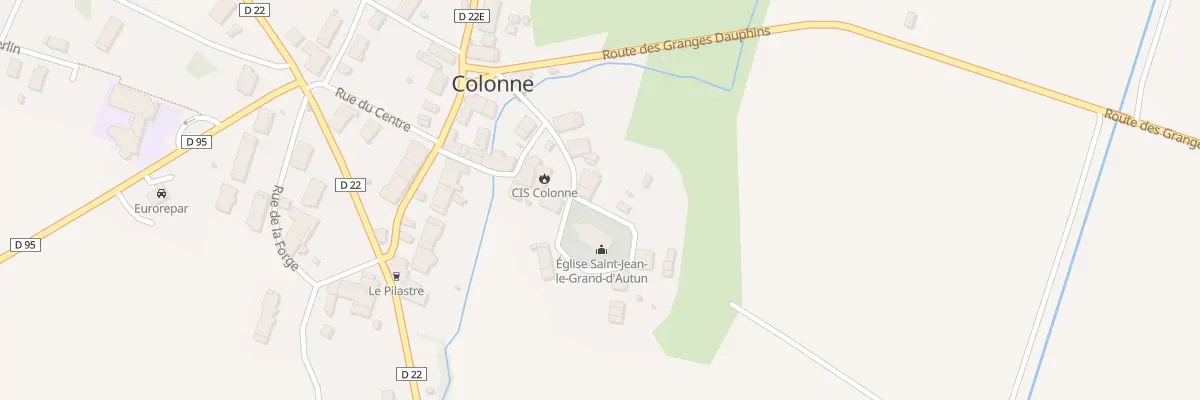 Plan du 7 Rue de l’Eglise à Colonne