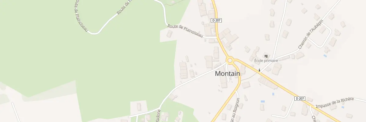 Plan du 140 Rte de la Madone à Montain