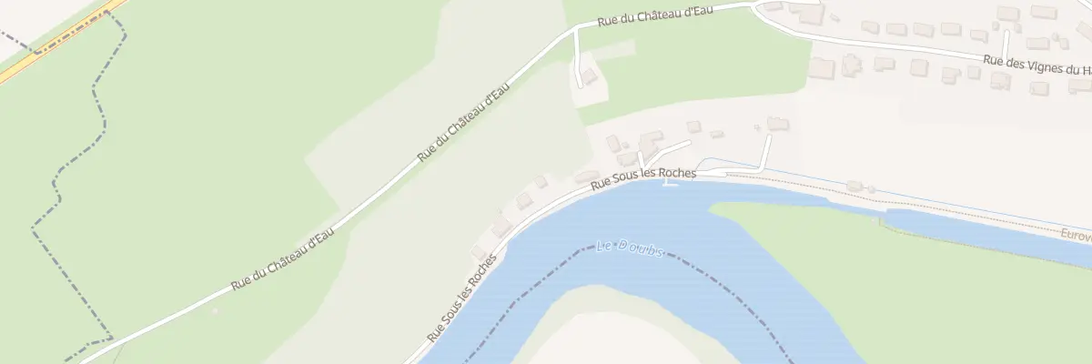 Plan du 49 Rue sous les Roches à Audelange
