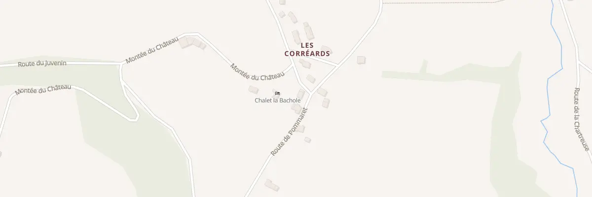 Plan du 30 Rte de Pommaret à Charancieu